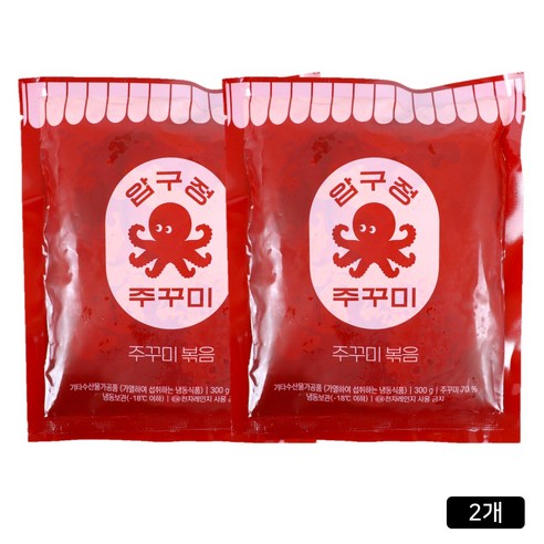 압구정주꾸미 주꾸미볶음 1+1세트메뉴