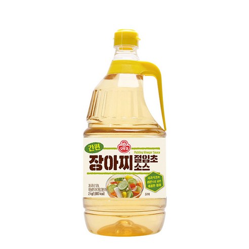 오뚜기 간편 장아찌 절임초소스 2kg, 6개, 2L