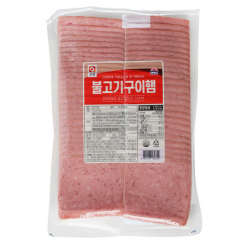 원하프불고기구이햄(슬)1kg/사조총알배송, 1kg, 5개