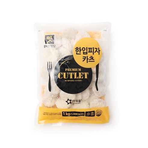 아워홈 행복한맛남 한입피자카츠 피자돈까스