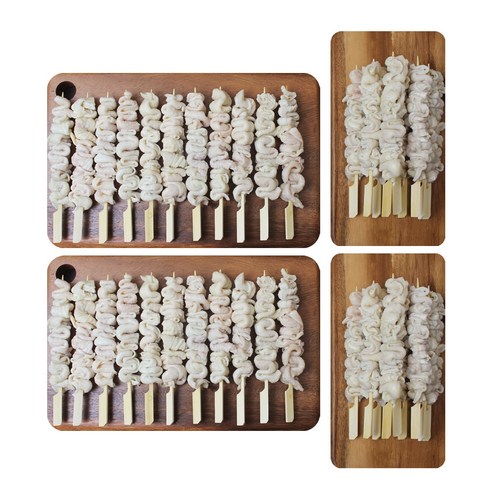 닭껍질꼬치 1.6kg 닭가죽 닭껍데기 닭스킨 대용량 업소용