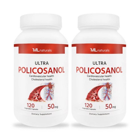 마이라이프 폴리코사놀 50mg 120캡슐, 120정, 2개