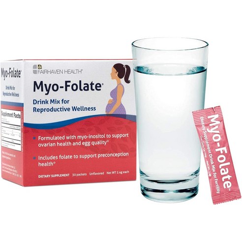 페어헤븐 마이오이노시톨 미오폴레이트 활성형 엽산 드링크 30개입 Myo Folate 2개