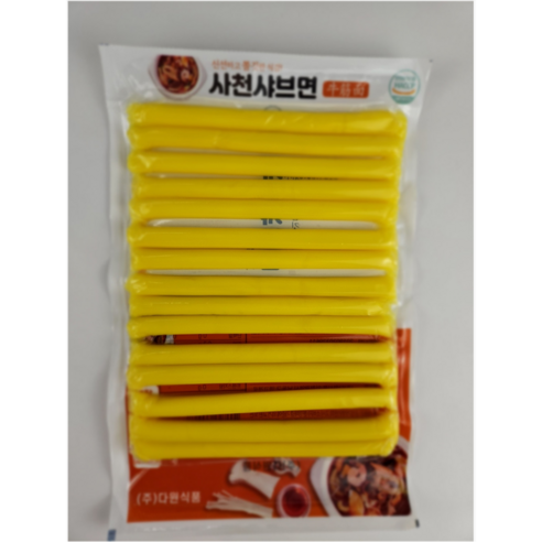 국내생산 다원 뉴진면 사천샤브면 당면 250g