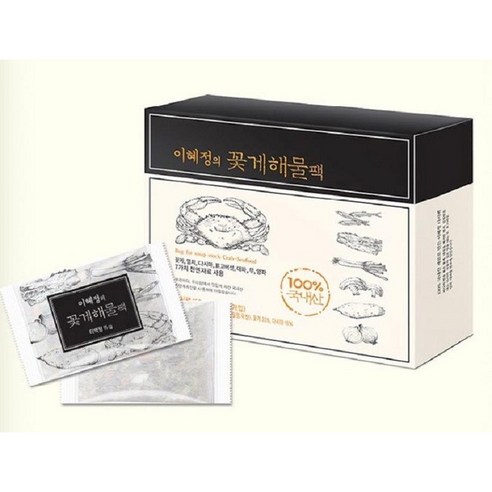 키친스토리 빅마마 이혜정의 꽃게해물다시팩, 150g