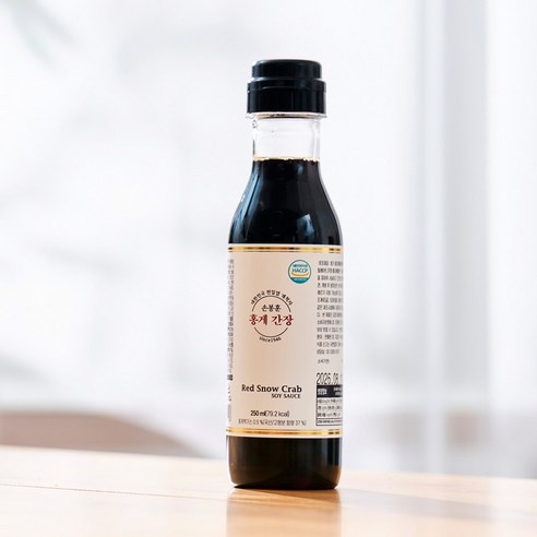 [70년 전통 손봉훈 명품 천일염] 홍게간장250ml