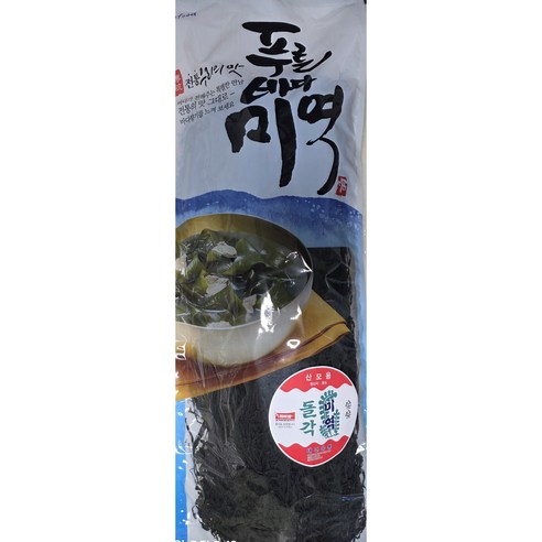 완도 돌각미역 500g (산후조리 영양식 미역국 미역냉국,건미역), 1박스