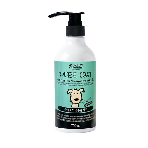 벨버드 퓨어코트 푸들용 샴푸, 1개, 750ml