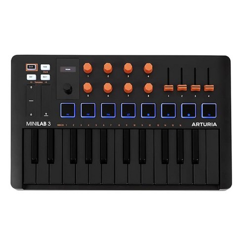 [작곡가의 미디가게] ARTURIA MINILAB MK3 아투리아 미니랩3 MK-3 미디컨트롤러 마스터키보드 마스터건반