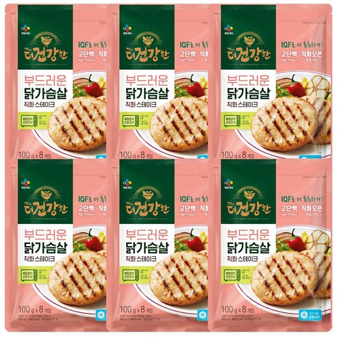 CJ제일제당 더건강한 닭가슴살 직화스테이크