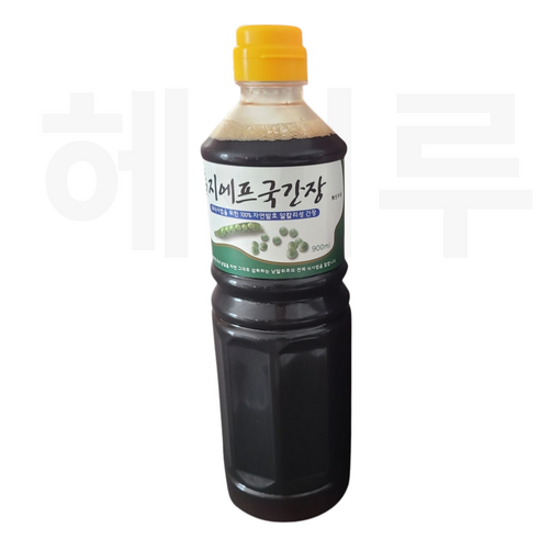 지에프국간장 국내산콩간장 한식재래자연숙성 900ml