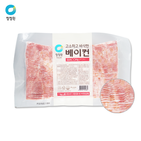 청정원 베이컨 1kg, 1kg, 2개