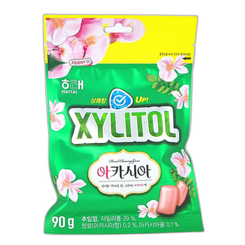해태 자일리톨 아카시아 껌 X9