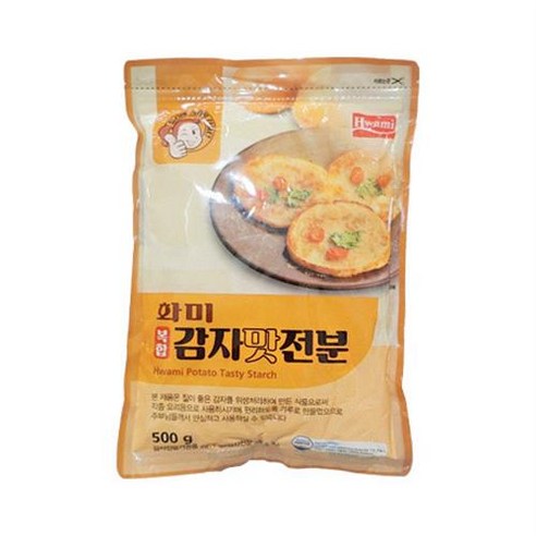 (무료배송) 화미 복합 감자맛전분 500g, 500g, 3개