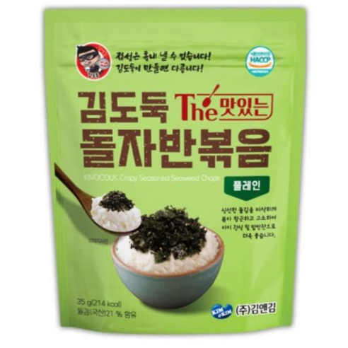 김도둑 돌자반볶음, 35g, 10개