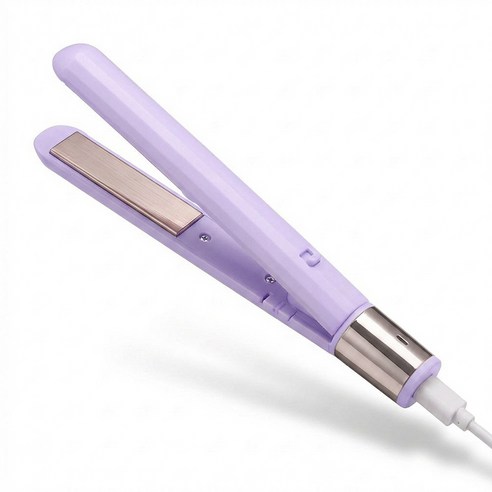 퀸코리 미니 고데기 빠른 온도조절 여행용/기숙사 헤어 매직기 USB
