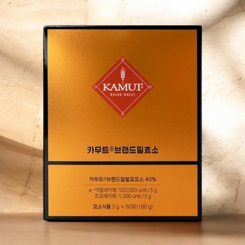 그레인온 카무트 브랜드밀 효소, 3g, 60개