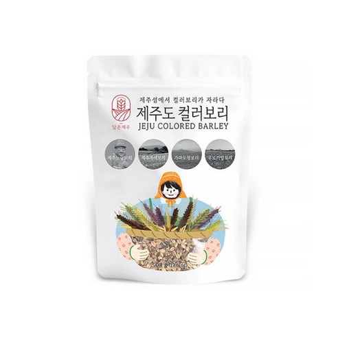 담은제주 컬러보리 500g x 3봉 (제주산)
