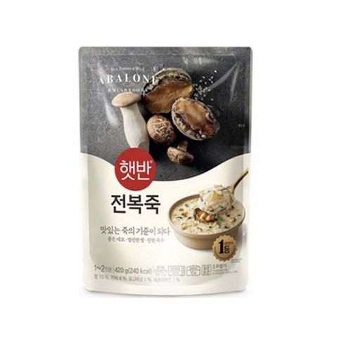 비비고 전복죽, 420g, 10개