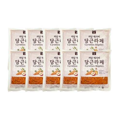 쉐프엠 저당 애사비 당근라페