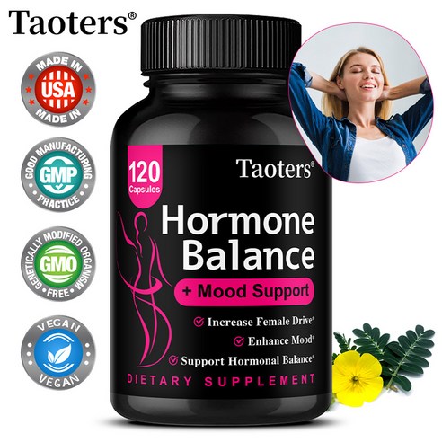 레드 마카 추출물 1500mg + 남가새 추출물로 에너지 수준 상승, 기분 개선, 스트레스 해소 도움, 1개, 60회분