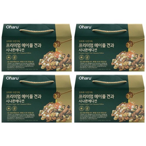 오하루 메이플 견과 시나몬 에디션 20개 1박스