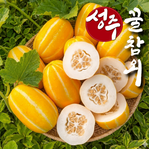 [농장직송] 성주 꿀 참외 가정용 혼합과