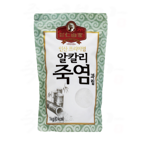 [정품] 인산가 인산죽염 4회 프리미엄 알칼리죽염 미세과립 1kg(4회용융죽염) [당일배송], 1kg, 1개
