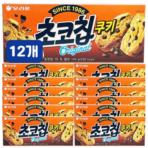 오리온 초코칩쿠키 104g