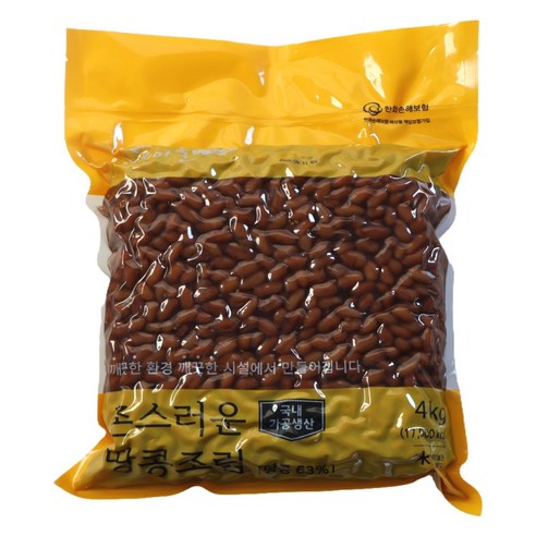 여우마을 수제반찬 촌스러운 땅콩조림, 2개, 1kg
