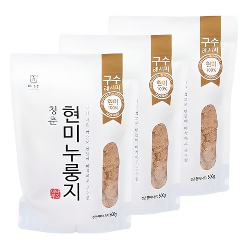비타푸즈 청춘현미누룽지