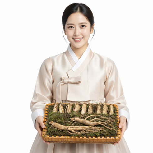 삼시세끼연구소 향긋한 최상품 금산 인삼 수삼 5년근 2026년 설 추석 명절 부모님 선물세트, 1세트, 400g