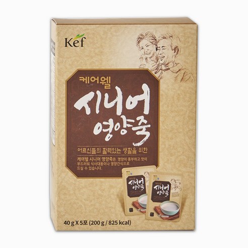 케어웰 시니어영양죽, 200g, 2개