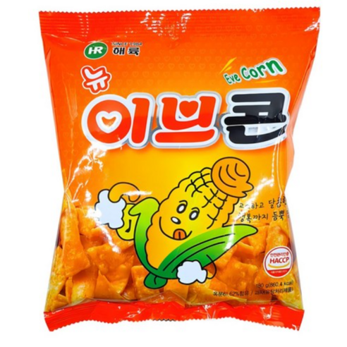 이브콘 옥수수 스낵 옛날 추억의 과자 불량식품