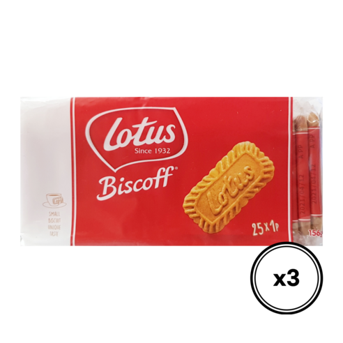 로투스 비스코프 비스켓, 156g, 3개