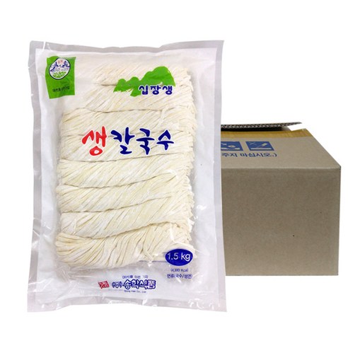 송학 생칼국수 1.5kg 2개