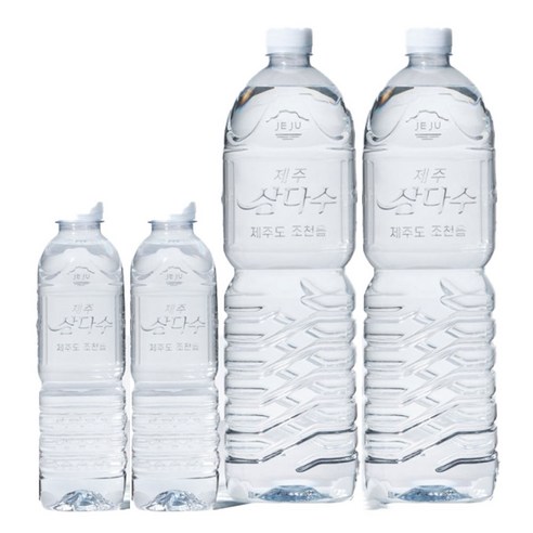 제주 삼다수 그린 무라벨 500ml x 20개입 4박스 (총80개)
