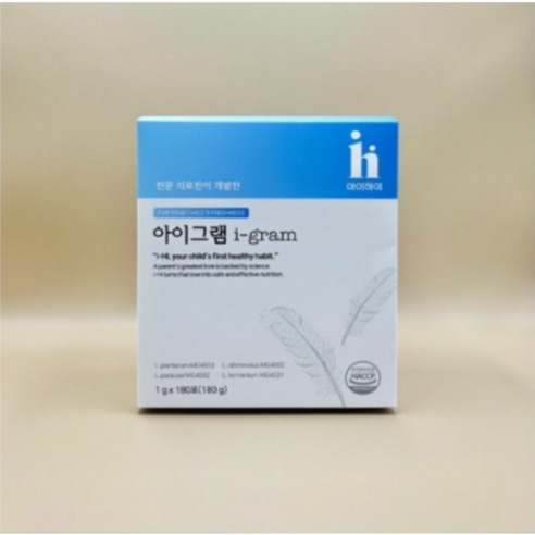 [인기상품][정품] 아이하이 아이그램 igram 다이어트 I 유산균 I  아이유산균 4종유산균&유기농원료&간편한 딸기맛유산균