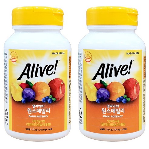 얼라이브 원스 데일리 멀티비타민