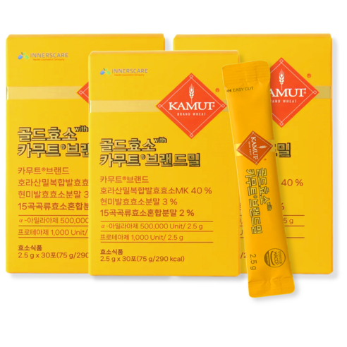 골드 카무트 효소 식약청인증 HACCP 곡물 효소분말 100% 정품