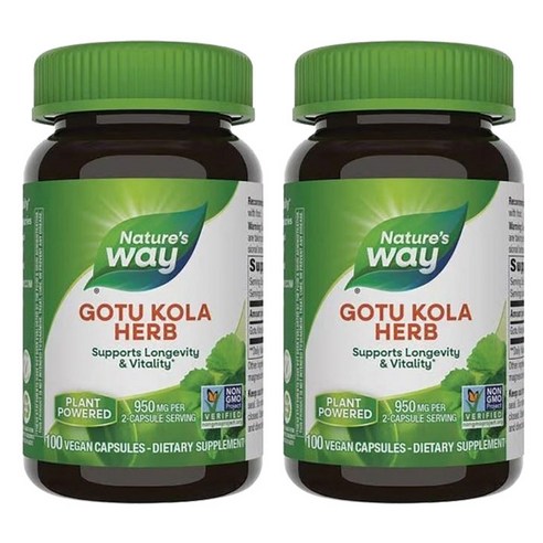 네이쳐스웨이 고투 쿨라 허브 950mg 베지테리안 캡슐