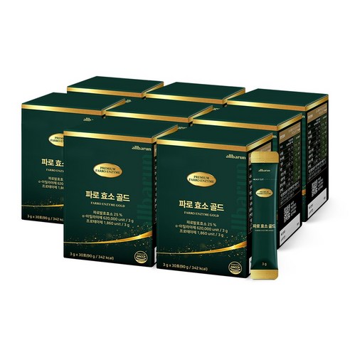 올바른 파로 효소 골드, 90g, 8박스