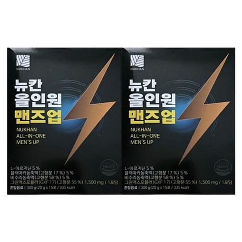2박스 뉴칸 올인원 맨즈업