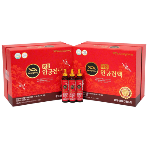 광동 안궁진액, 5박스, 30회분