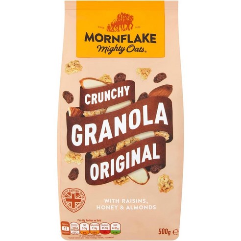 영국 몬플레이크 Mornflake Original Oat Granola 오리지널 오트 크런치 그래놀라 시리얼