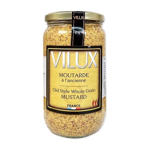 프랑스산 VILUX 올드스타일 홀그레인 머스타드