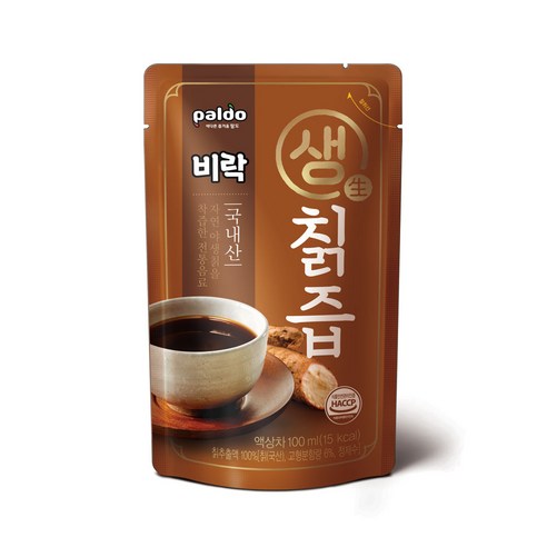 이젠서진 팔도 비락 생 칡즙  100ml x 10개 생칡즙