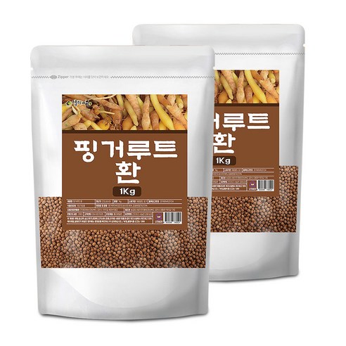 해피스토어70 인도네시아 판두라틴 핑거루트환 대용량, 2개