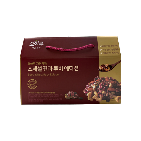오하루 스페셜 견과 루비 에디션 20개입 1박스