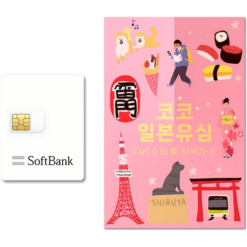 SoftBank 코코 일본유심